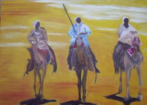 Voir le détail de cette oeuvre: Les gardiens du désert